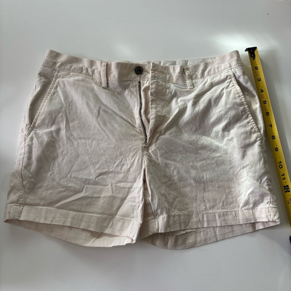 Men's Classic Cream Shorts - Picture 12 of 15